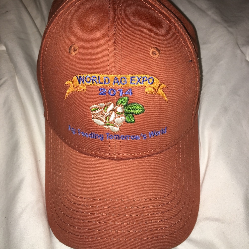 Apricot adjustable hat world ag expo 2014